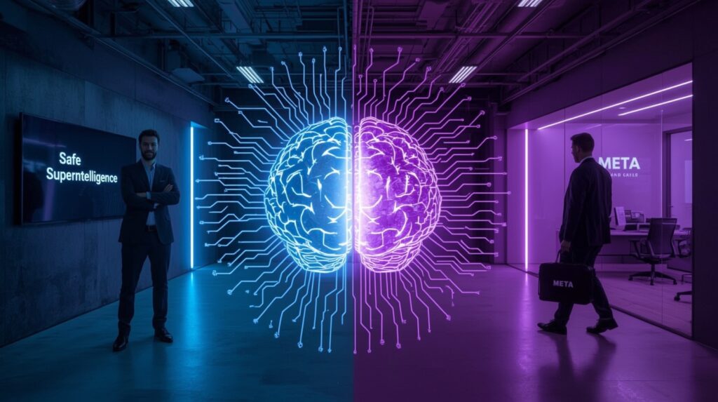 Ilya Sutskever Safe Superintelligence leadership change in AI race