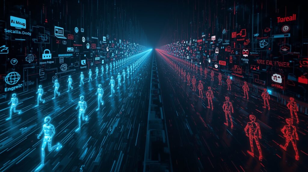 AI bots replacing human web traffic with automated internet usage