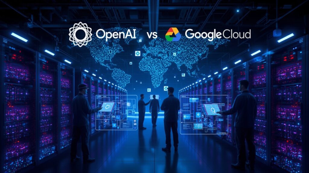 OpenAI and Google Cloud team up in a global push to accelerate AI infrastructure, leveraging next-gen TPUs and collaborative compute power.