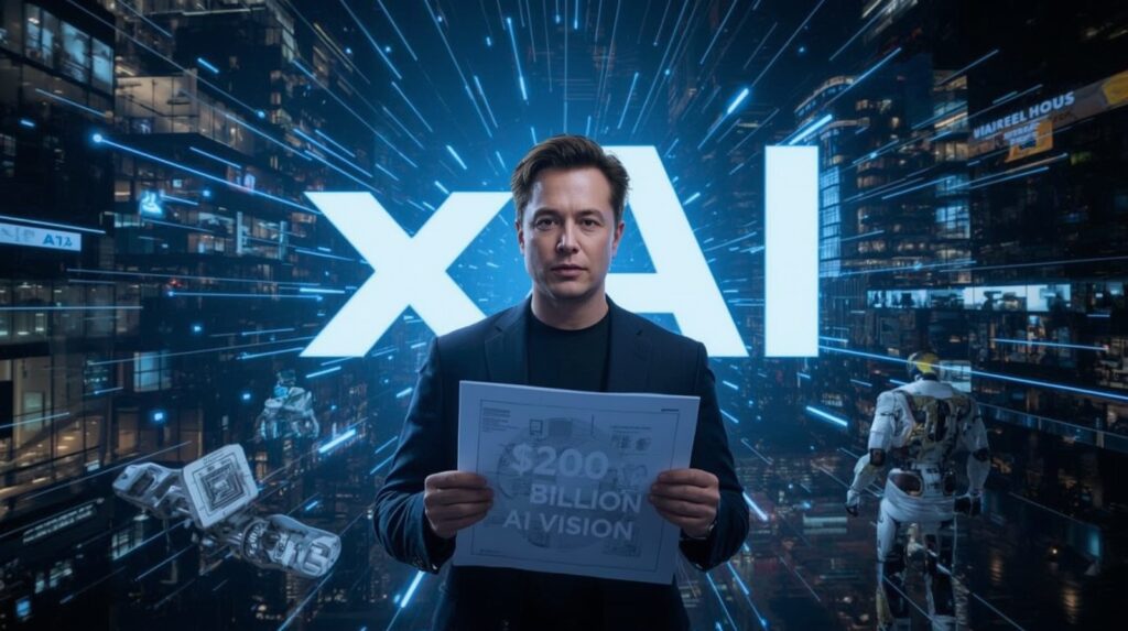 Elon Musk’s xAI valuation may hit $200B with global investor support