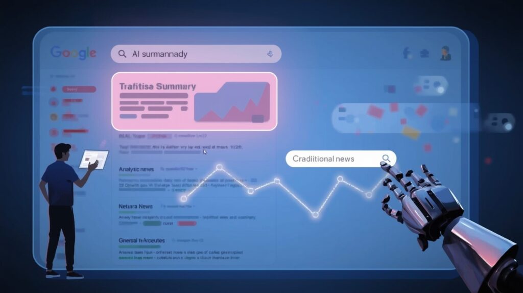 Google AI summaries replacing publisher links in search results