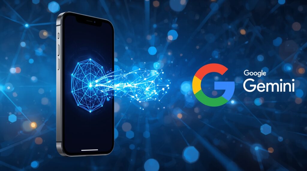 Apple AI strategic shift with Google Gemini integration powering Siri.