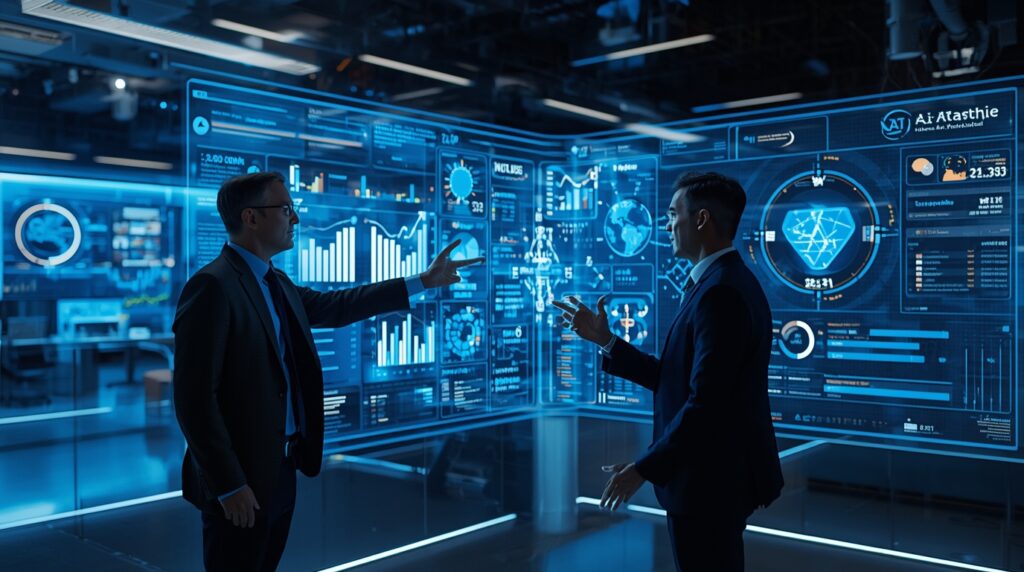 Business leaders using AI Data Analysis Tools for smarter decisions in 2025.