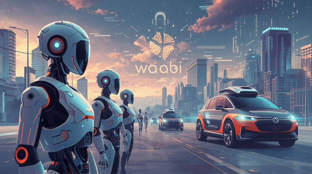 Humanoids and autonomous vehicles showcasing AI hardware evolution.