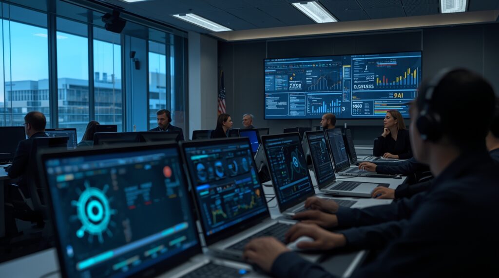 U.S. government employees using Copilot AI for Government tools.
