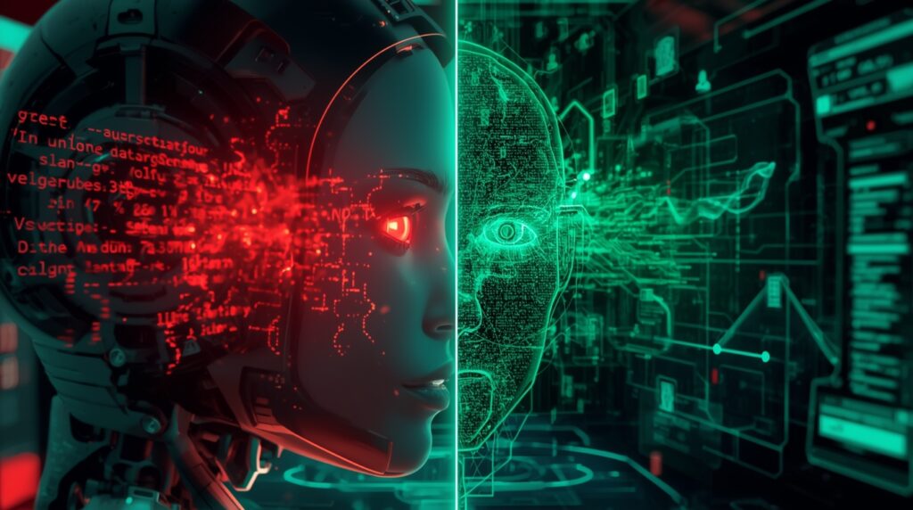 Vulnerable chatbots contrasted with deeper AI search for smarter, safer decisions.