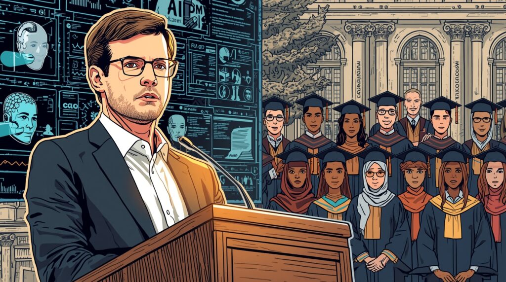 Demis Hassabis criticizes the AI PhD debate, calling claims of PhD-level AI performance “nonsense.”
