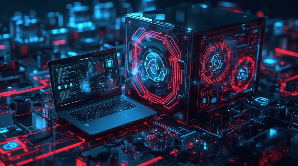 Illustration of compute-intensive AI tools powering ChatGPT Pro.