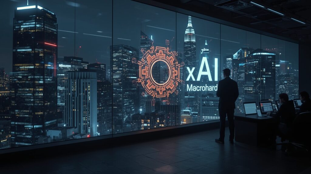 Elon Musk unveils xAI Macrohard, sparking AI enterprise disruption