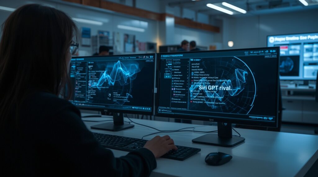 Apple engineers testing delayed Siri AI upgrade aimed at Generative Voice Assistants.