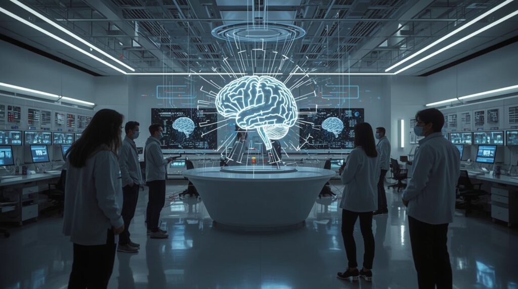 Engineers working on Google’s Gemini 3.0 Pro interface showcasing the generative intelligence leap in multimodal AI.