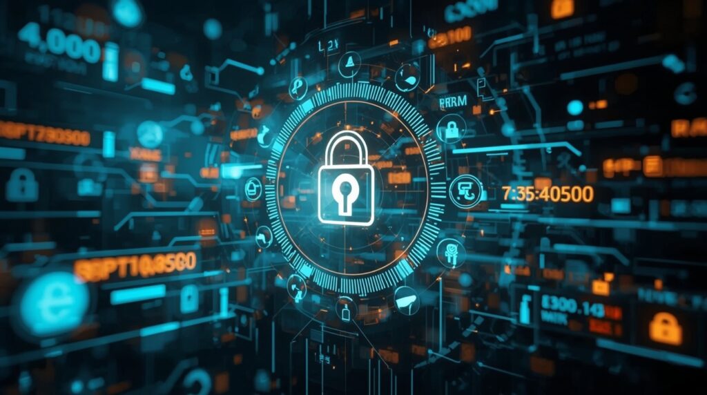 AI-powered fraud detection system protecting digital banking transactions from deepfake scams.