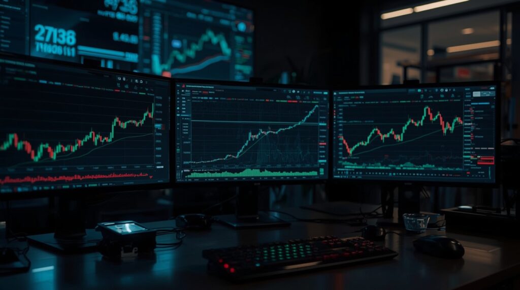 DeepSeek’s AI trading system demonstrating CryptoSense AI Dominance in real-time crypto markets.