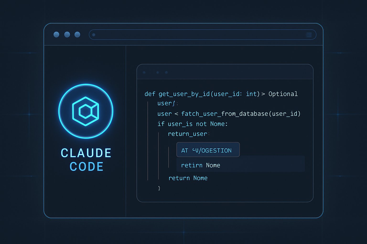 Browser interface with AI coding tools representing coding AI accessibility expansion.