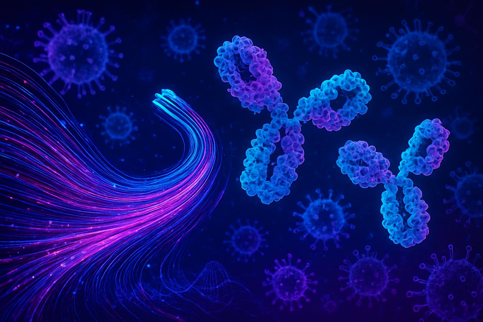 Biomedical AI protein language models engineering antibodies to target viral threats