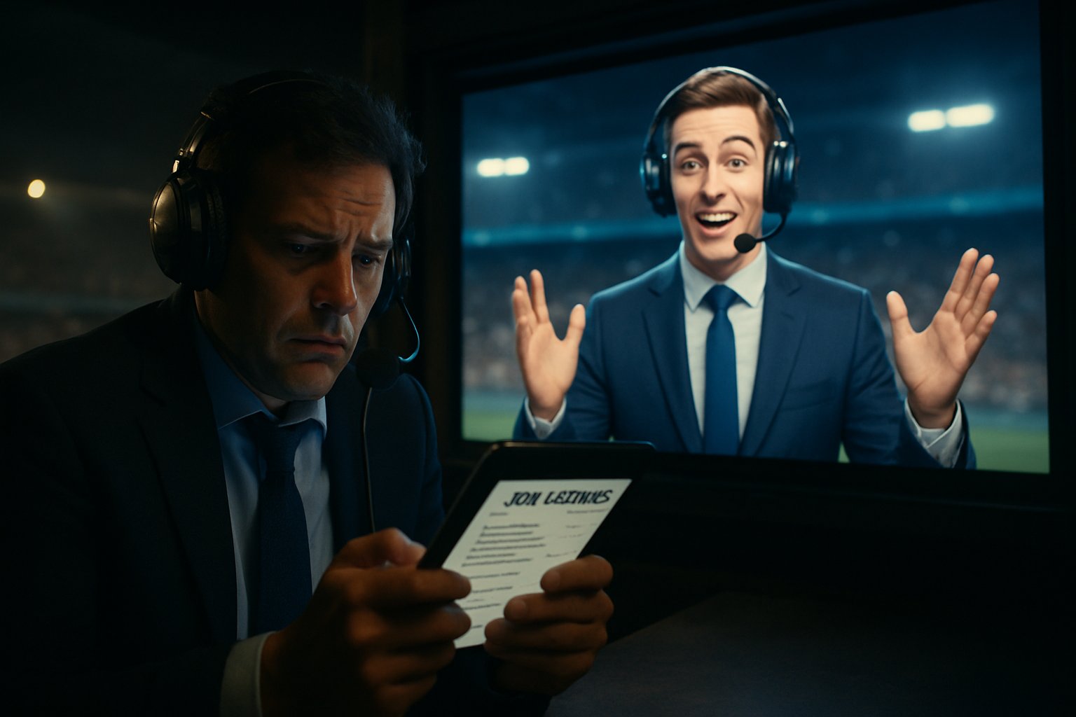 AI in Media highlighting commentary job displacement and technology anxiety.