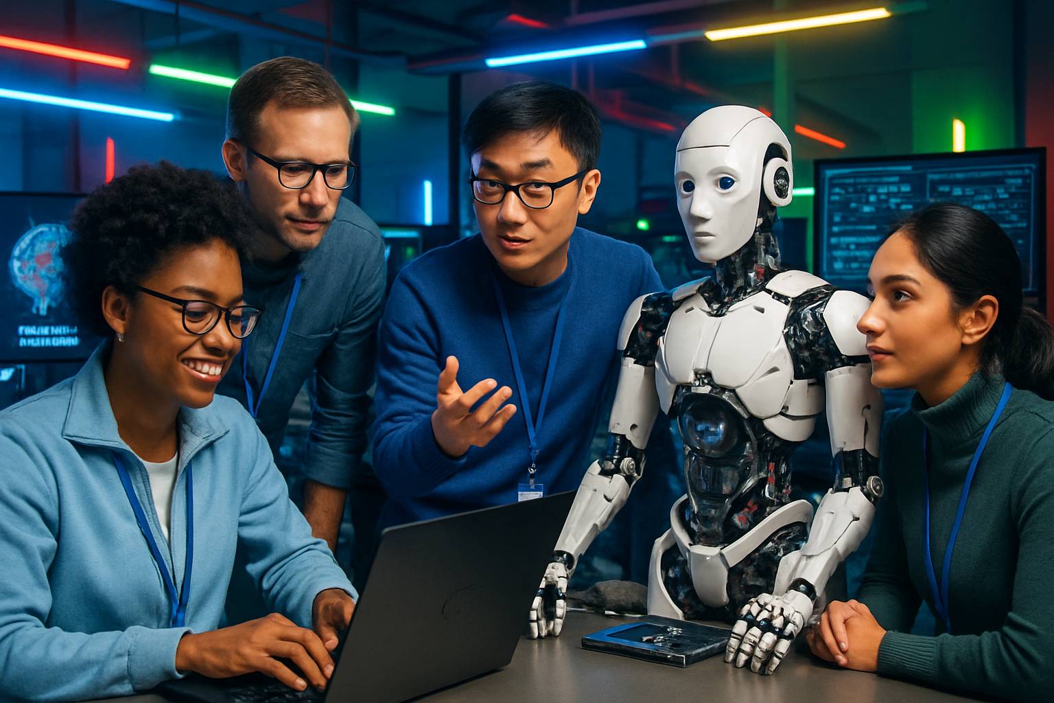 Tech lab collaboration showcases GoogleX moonshot expertise driving AI advances.