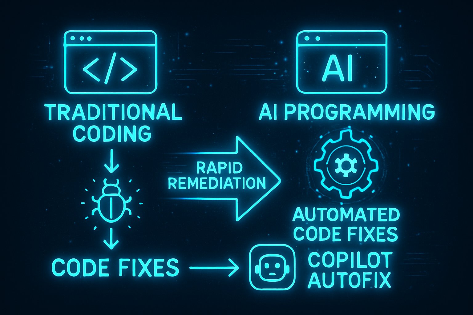 Visualizing AI Programming workflows with Copilot Autofix and code automation