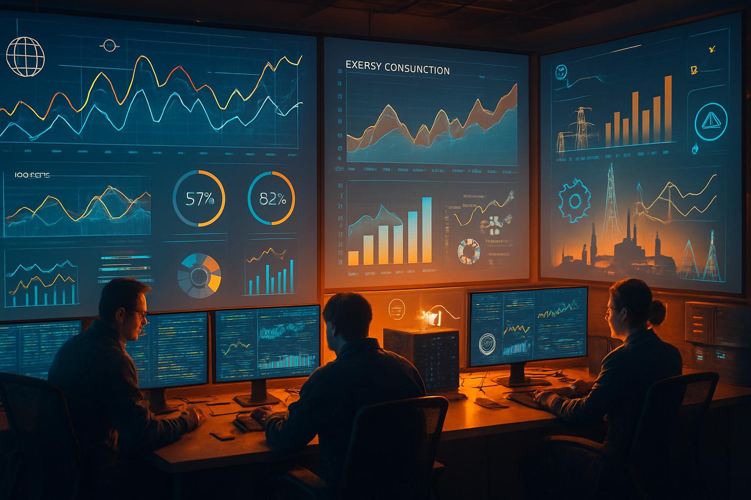 Industrial AIoT optimizing energy plant operations with real-time analytics