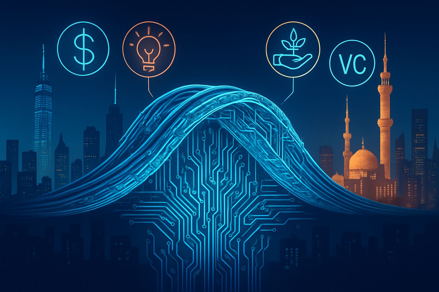 Regional VC bridges US and MENA cities for AI startup growth.