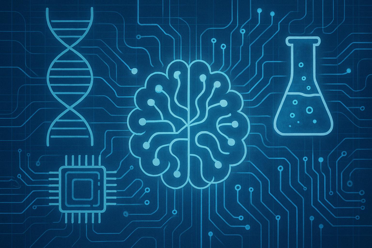 Integration of AI in academic application for biology and materials science