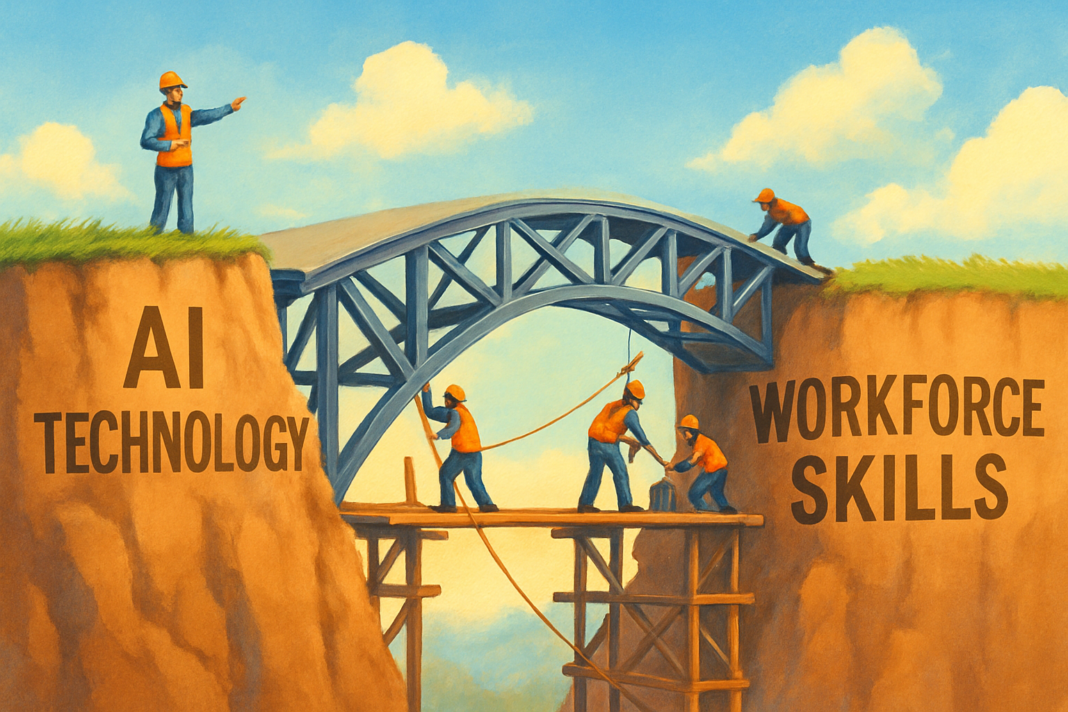 Engineers building bridge to close AI skills gap