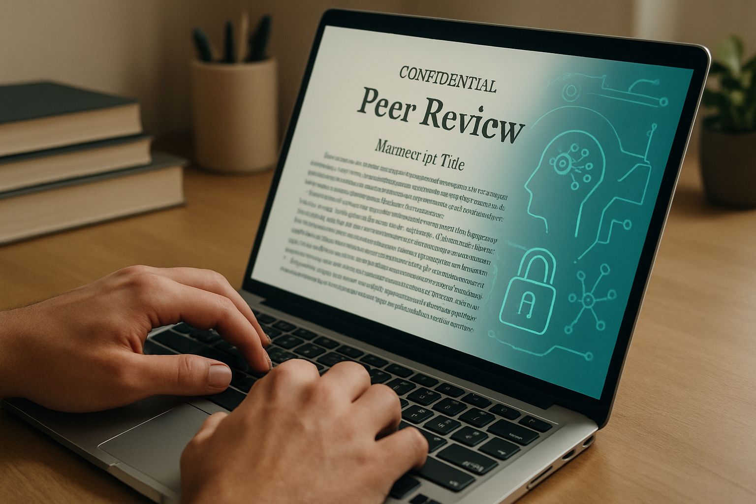 Academic Ethics confidentiality in AI-assisted peer review process.