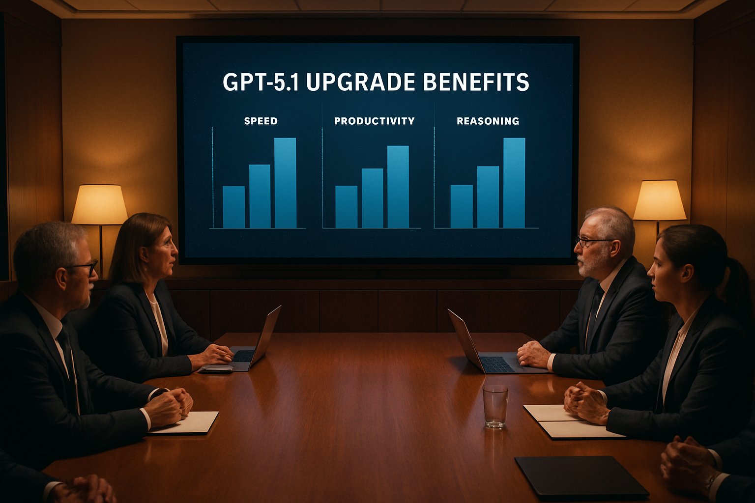 Enterprise leaders review GPT-5.1 upgrade benefits for productivity and reasoning