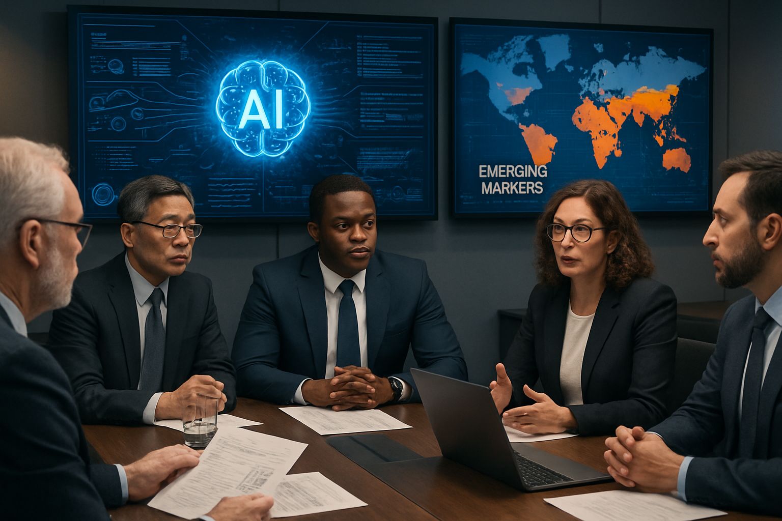 Policymakers and investors discuss emerging-markets AI strategies