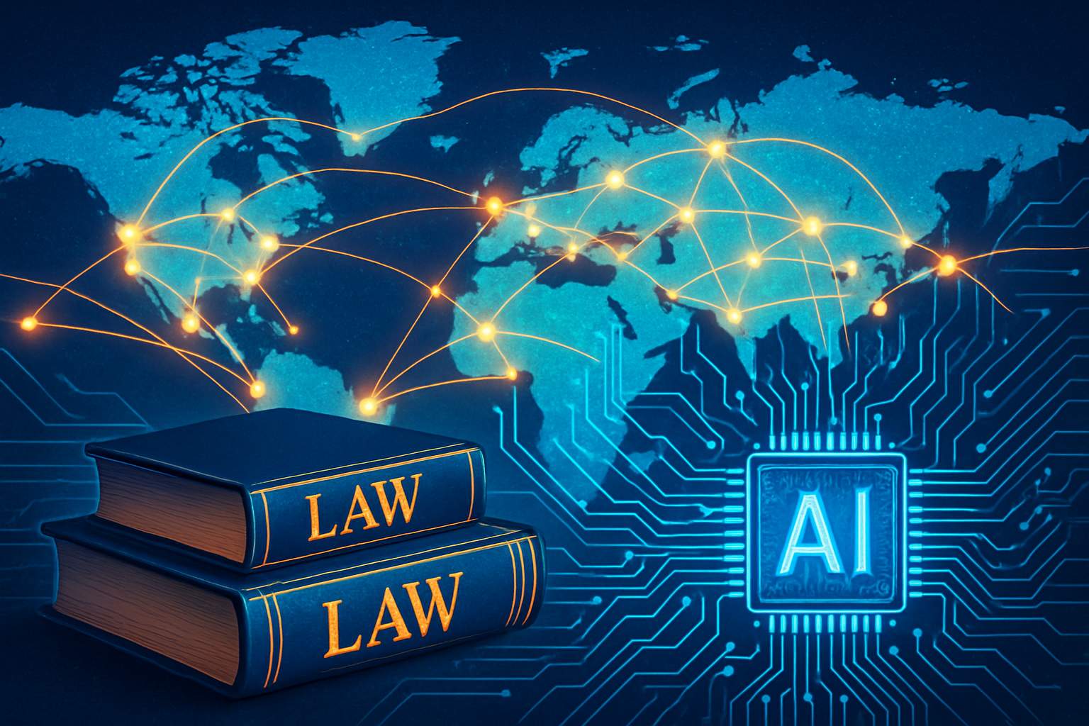 Patent Law influences innovation worldwide with AI and legal connections
