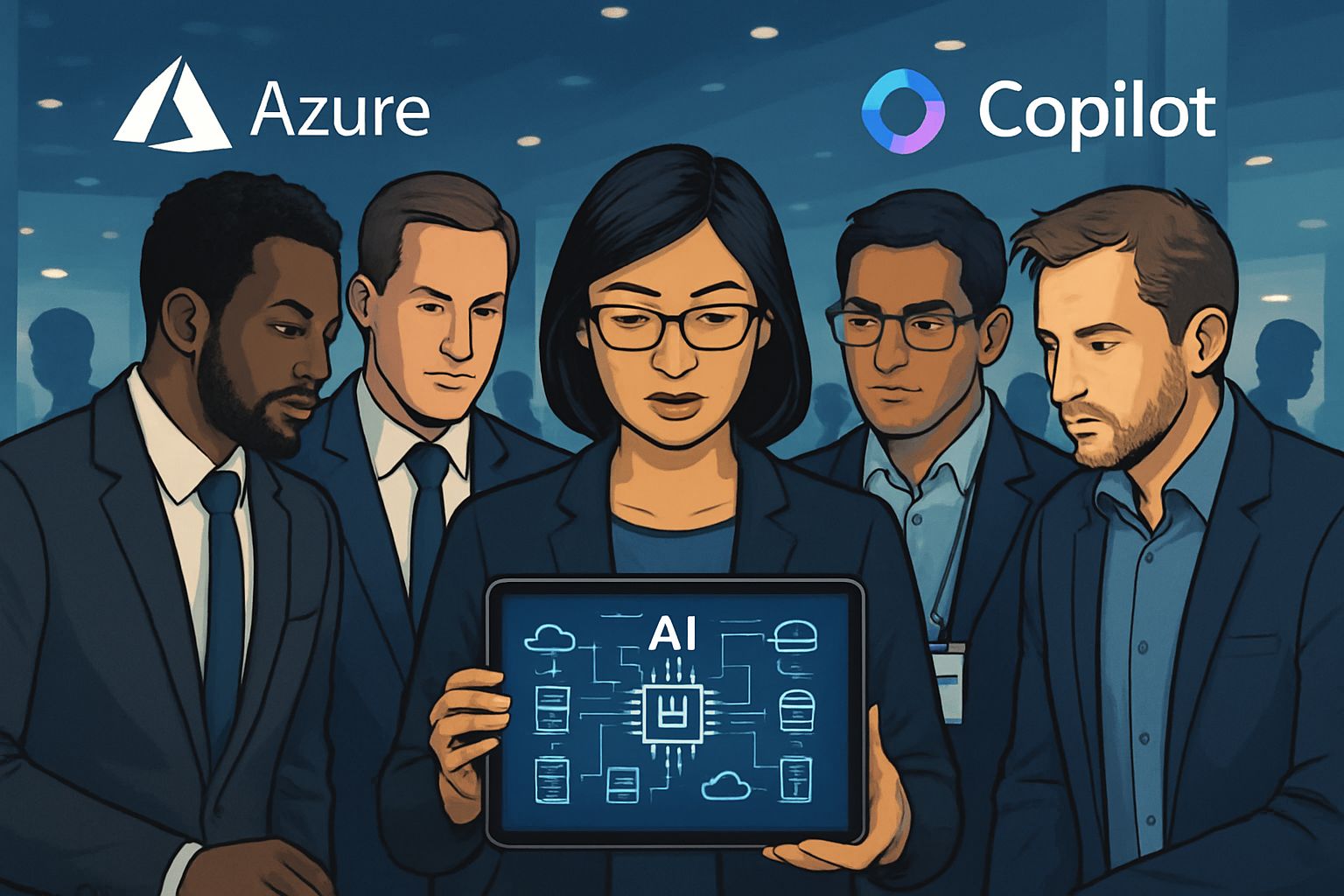 Business leaders discuss enterprise AI infrastructure plans post-Microsoft Ignite.