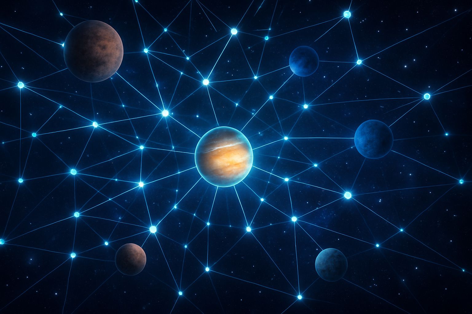 Neural network visualizes Astronomy AI exoplanet search process.