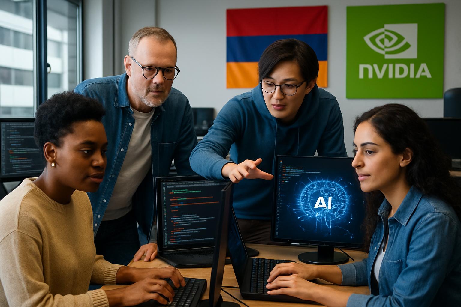 Developers collaborate on projects as part of Armenia’s global expansion strategy.