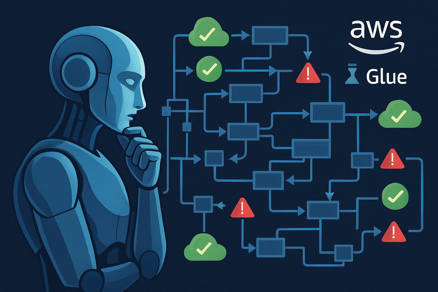 Data Quality AI validating ETL pipelines and data governance in AWS Glue