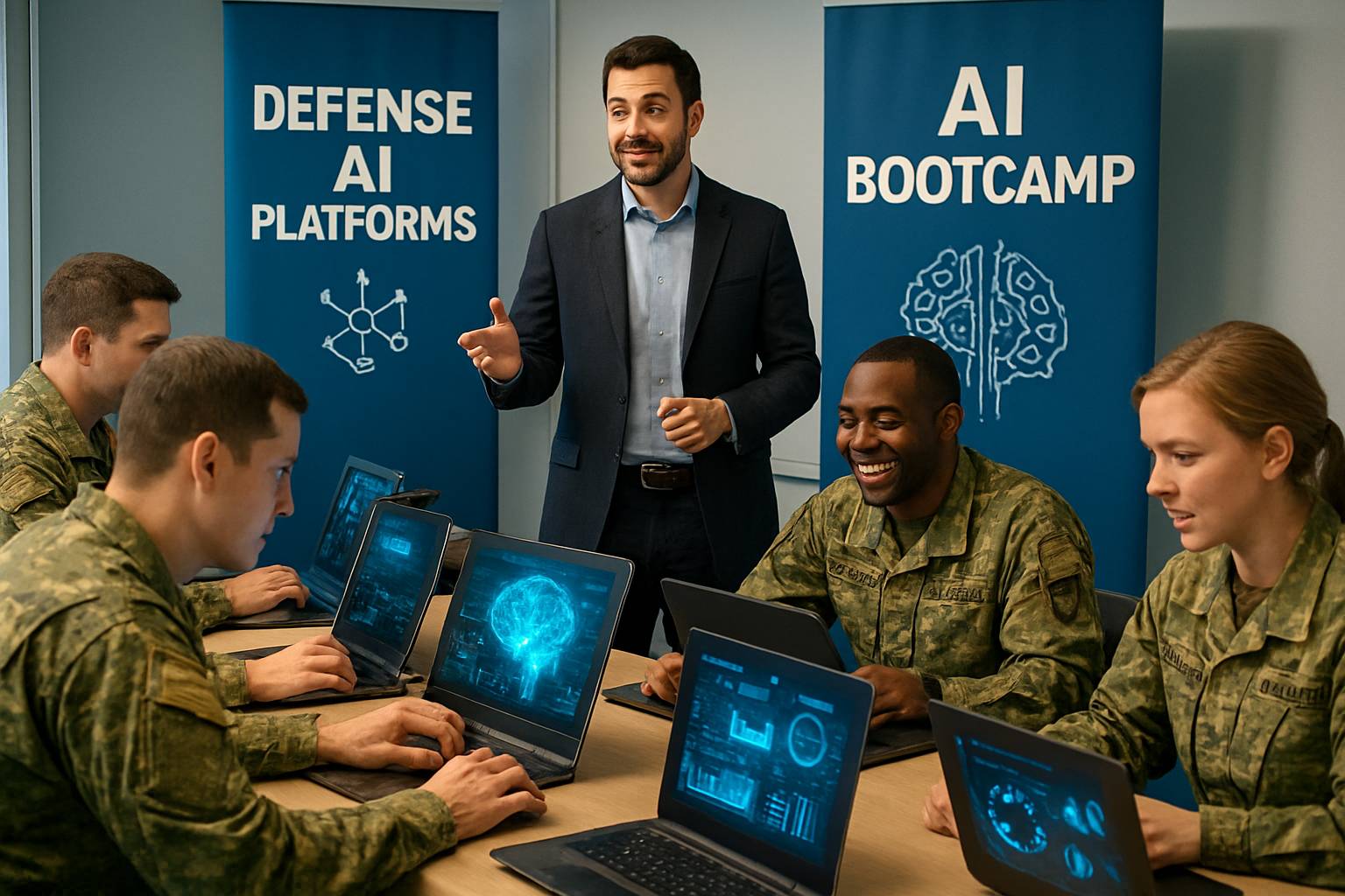 Palantir bootcamp trains on Defense AI Platforms technology