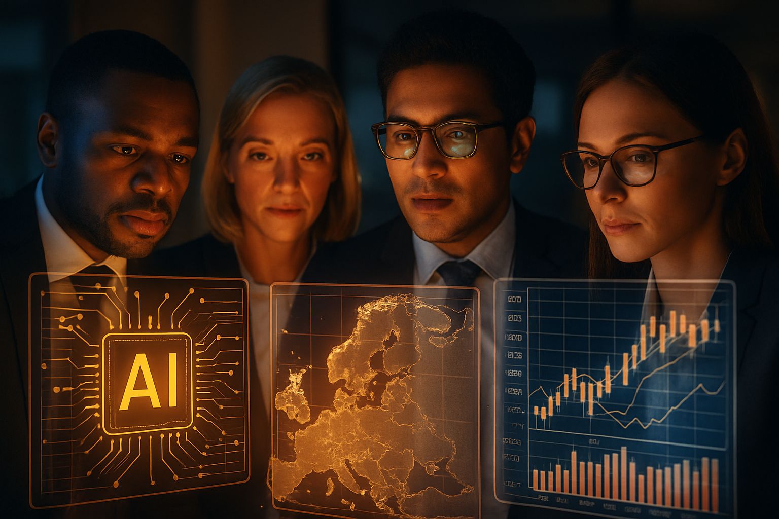 AI data panels used by professionals in Europe's Financial Industry.