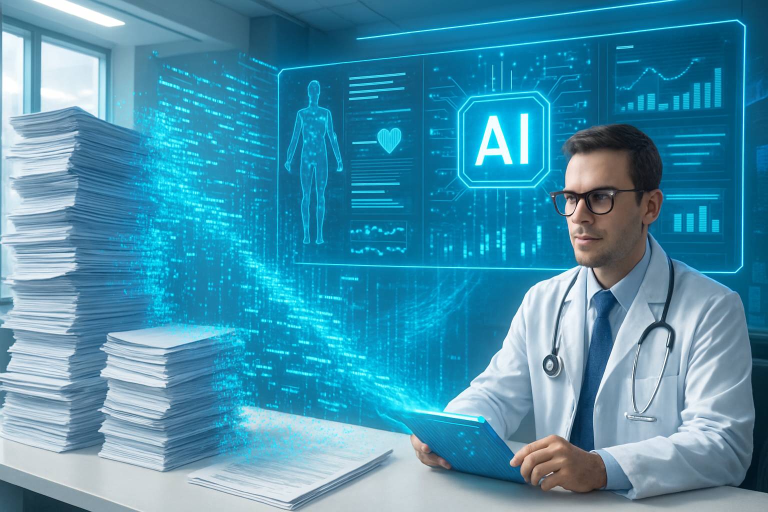 Primary Care AI digitizing paperwork and reducing administrative tasks