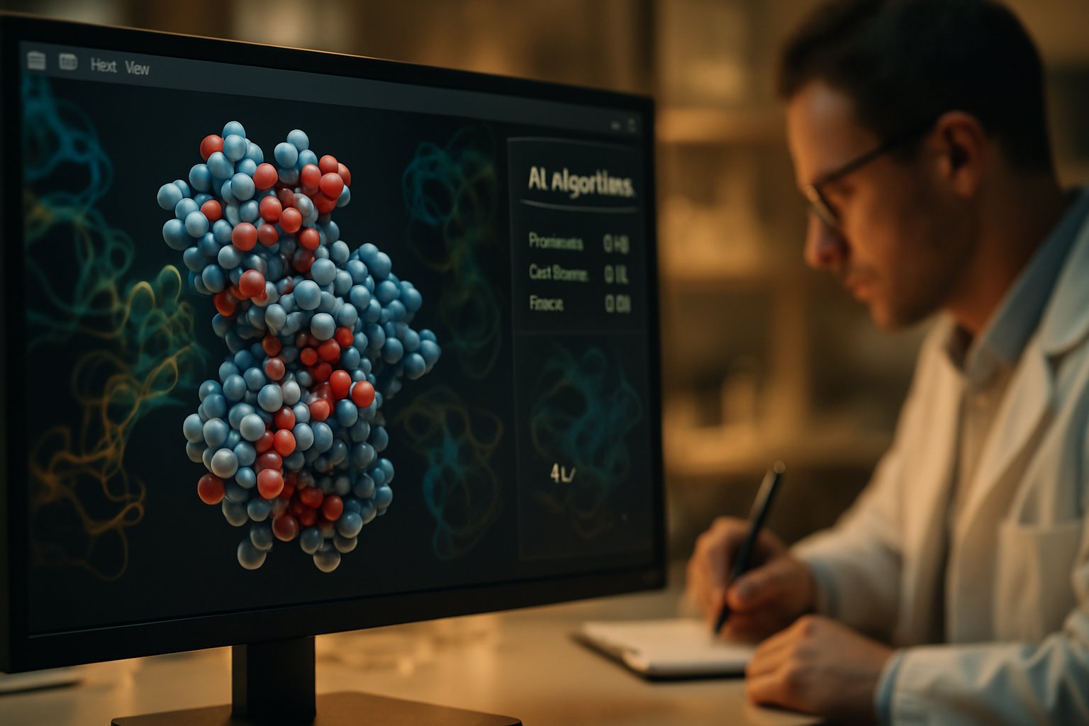 Pharmaceutical AI superintelligence powering molecular modeling software.