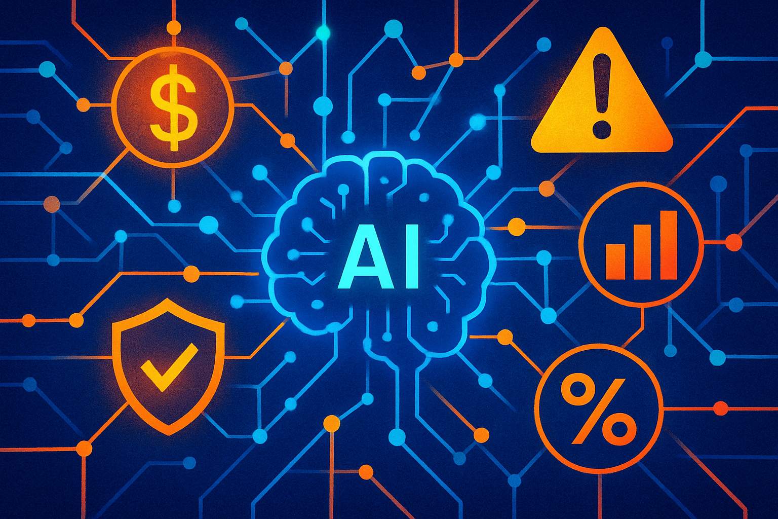 AI infrastructure network highlighting capital risk and insurance intersections.
