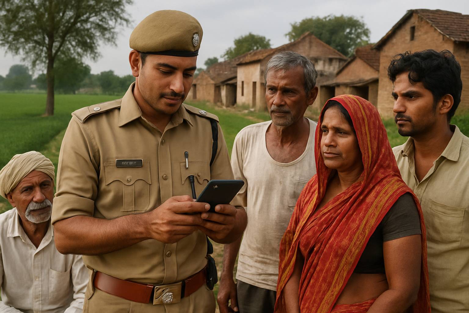 State Governance in rural Uttar Pradesh through AI-enabled community policing.