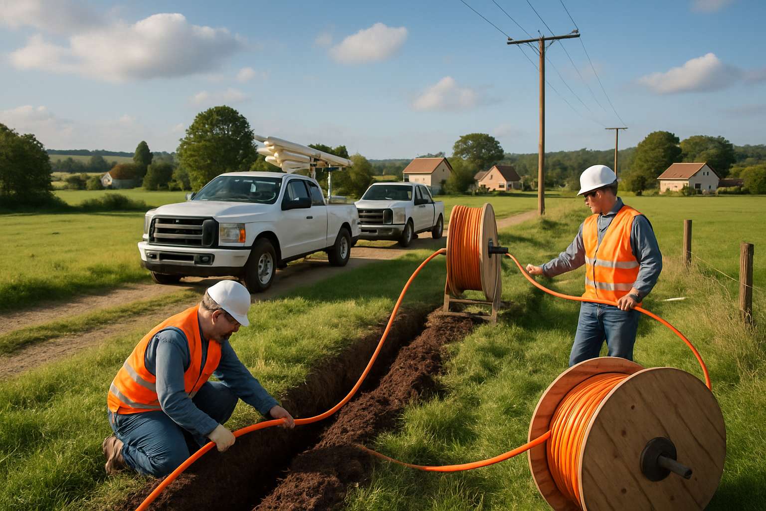 Infrastructure Permitting Bill supports rural broadband installation and connectivity improvements.