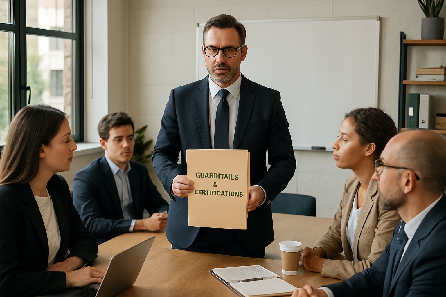 Cursor CEO discusses Vibe Coding Warning and software certifications in a boardroom.