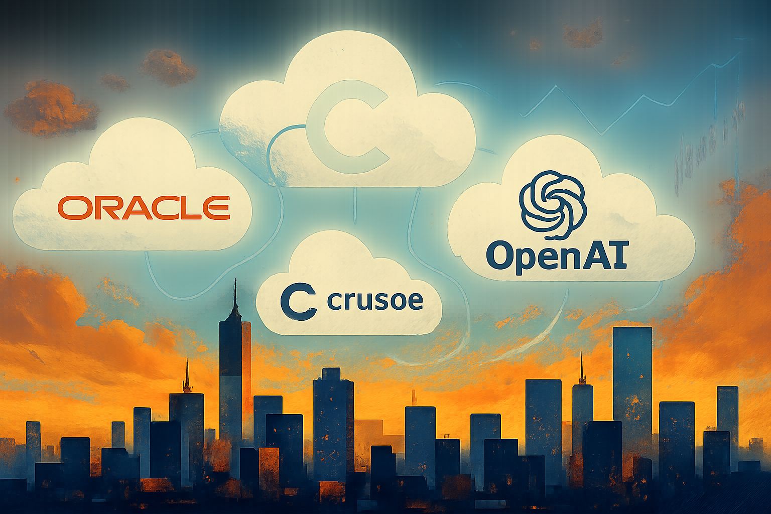 Illustration of Cloud Compute transforming technology company infrastructure.