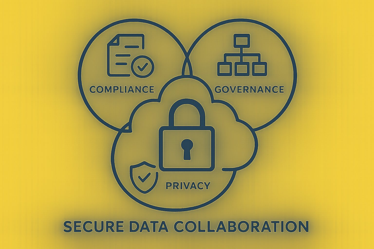 Infographic of Data Collaboration Security essentials for cloud environments.