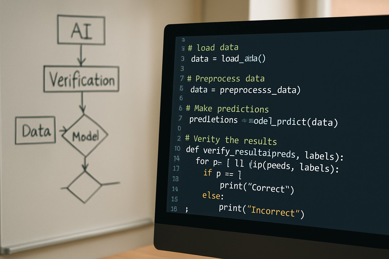 AI Engineer Code with verification workflows and clear documentation in a real workspace.