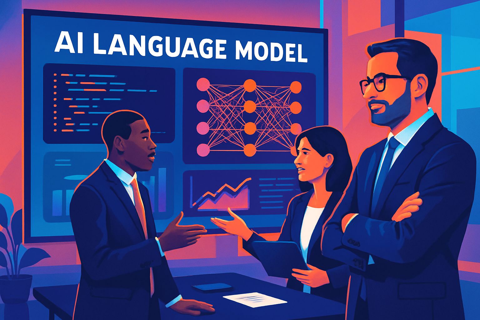 Enterprise leaders collaborate on Generative Text Funding and AI stack strategy