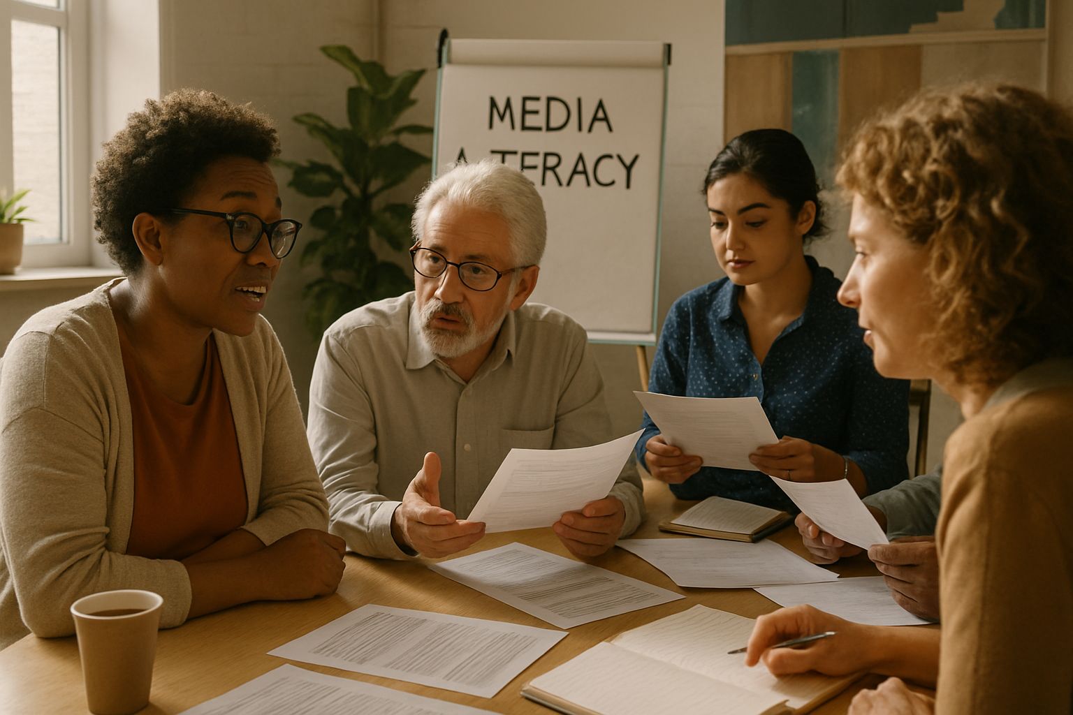 Community workshop on resilience in the Post-Truth World for mental preparedness.