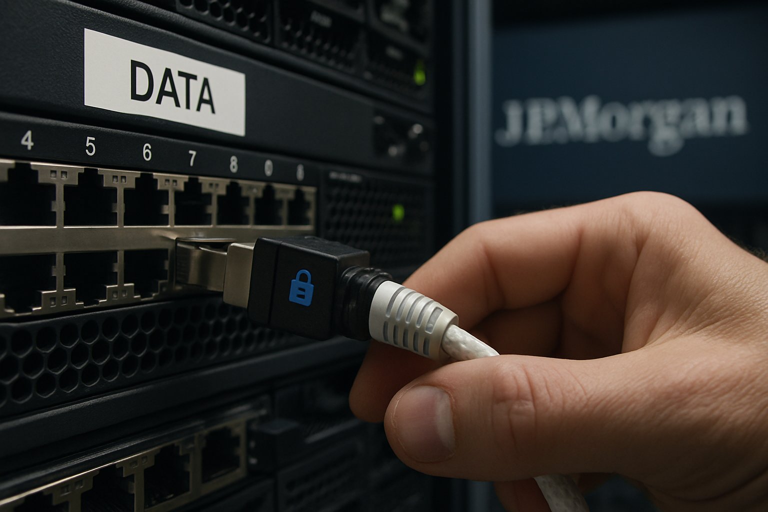 Secure data connectivity supports JPMorgan AI adoption across departments.