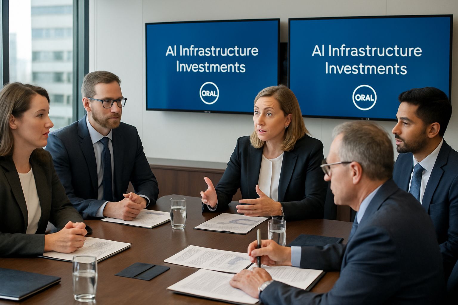 Dell AI Factories executives strategizing around rising AI infrastructure demand.