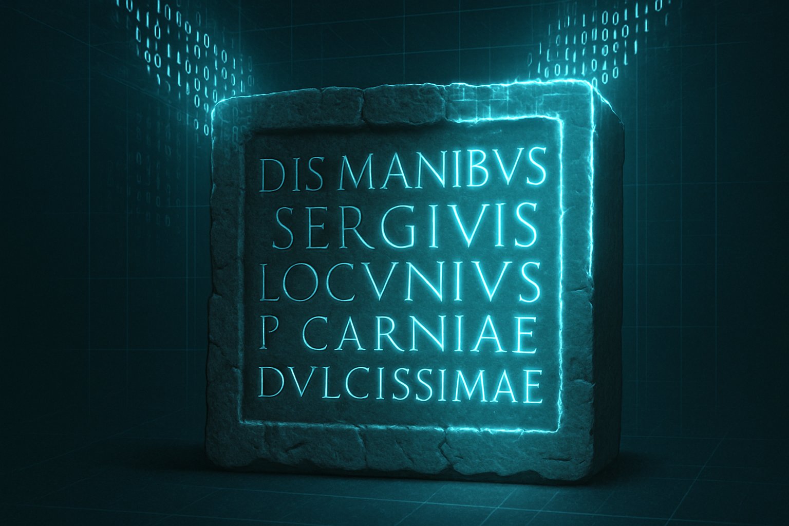 Digital Humanities AI reconstructing Latin inscriptions with dynamic digital overlays
